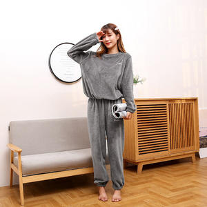 بيجامة نسائية شتوية دافئة من الفلانيل, بيجامة نسائية شتوية دافئة من الصوف الناعم ومريحة ، بسعر رخيص - Product Image 4