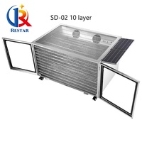 Déshydrateur solaire grande capacité pour légumes, fruits, fruits de mer, céréales, herbes, poissons, riz et autres produits