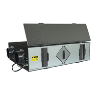 Système de ventilation à récupération d'énergie IGUICOO Erv 500m³/h pour la purification, idéal pour les cuisines commerciales et hôtelières, avec fonctionnalités flexibles et design moderne