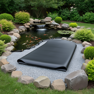 Revestimiento para Estanques de EPDM de 30 x 35 Pies, Fácil de Cortar, Flexible, para Estanques de Peces Koi, Decoración Acuática, Base para Cascadas - Product Image 2