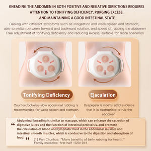 Taillen puls massage Physiotherapie Bauch Neueste Bauch Vibrations gürtel Lendenwirbel Gewichts verlust Helfer - Product Image 4