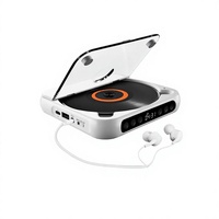 Lecteur CD externe rétro de haute qualité en gros avec interface 3,5 mm et radio portable