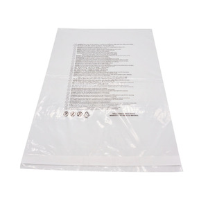 Bolsas de plástico de polietileno biodegradables para ropa y ropa, con advertencia de asfixia - Product Image 2