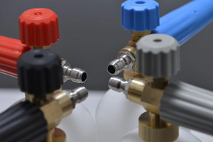 <strong>Electric</strong> Stainless Steel <strong>Foam</strong> Cannon Adjustable Snow <strong>Foam</strong> Lance 1500W for Car Washer Cleaning Pressure Washer Gun for Water <strong>Foam</strong> - Product Image 4