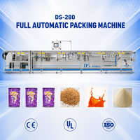 Machine d'emballage automatique haute précision DS-280DSZ pour sachets souples, idéale pour le remplissage de café, poivre et produits alimentaires en usine