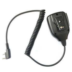 Microphone à main Baofeng Ksc-21 pour talkie-walkie Uv5r Uv8d, accessoire audio Vhf Uhf avec câble enroulé - Product Image 2