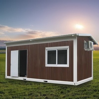 Maisons en conteneur 3 chambres à coucher Maisons écologiques Maisons traditionnelles préfabriquées 40 Ft Maison minuscule module avec piscine Villa de luxe