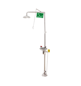 <span class=keywords><strong>Lavaojos</strong></span> de Emergencia de Acero Inoxidable 304, de Pie, Soldado, de Fácil Mantenimiento, Contemporáneo, para Escuelas y Laboratorios - Product Image 5