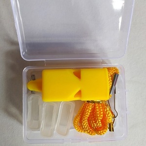 CHENGHONG renkli plastik kutu paketi ile özel logo yüksek perdeli düdük - Product Image 3