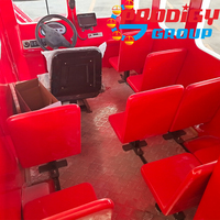 Fournisseur direct d'usine Manèges de parc d'attractions pour enfants Manèges électriques Mini bus à deux étages de Londres ouvert
