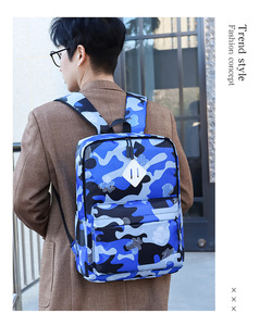 Mochila Escolar Impermeable 3 en 1 al por Mayor, Juego de Mochilas Escolares, Mochila Personalizada para Portátil para Estudiantes - Product Image 2