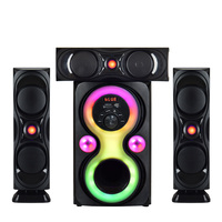 Système de son home cinéma en promotion, haut-parleur d'ordinateur avec woofer, haut-parleur LED, système de haut-parleurs multimédia 5.1 HI-FI