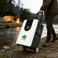 Plus de 8000 cycles, garantie 10 ans, système de stockage d'énergie portable certifié CE, batterie portable tout-en-un