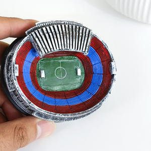 Modelo de Estadio del Camp Nou de Barcelona en Resina 3D, Recuerdo, Adorno Decorativo, Arena de Fútbol, Regalo para Aficionados y Coleccionistas, Venta al Por Mayor - Product Image 4
