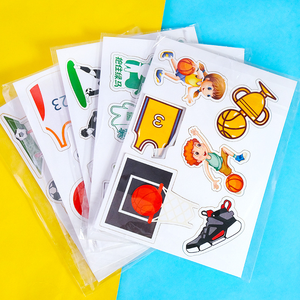 Decoración de pasteles Deportes Fútbol Baloncesto creativo <span class=keywords><strong>Zapatillas</strong></span> deportivas Tema Pastel decorativo Tarjeta Inserción - Product Image 5