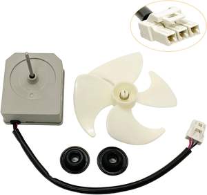 Ensemble moteur de ventilateur d'évaporateur de réfrigérateur DC12V KBL-48ZWT05-1202A Neuf Fabriqué en Chine <span class=keywords><strong>Frigidaire</strong></span> Magic Chef Réfrigérateur Omar 2W 2200RPM - Product Image 3