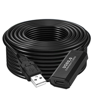 Kabel ekstensi Usb 2.0, kabel ekstensi Usb Tipe A kabel Transfer Data pria ke wanita untuk Playstation,Xbox,Oculus Vr