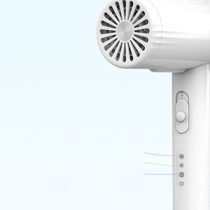 Sèche-cheveux moderne pour animaux de compagnie, rechargeable, en plastique, avec réglages chaud/froid et indicateurs LED - Product Image 1