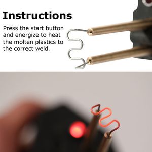 Soldadora de Plástico de 50W Directo de Fábrica, Engrapadora en Caliente para Reparación de Parachoques de Automóviles, Máquina de Soldadura de Plástico - Product Image 5