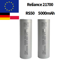 Baterai Lithium Ion Silinder Daya Tinggi RELIANCE 21700 RS50 RS55 RH60 3.6v 5000mAh 5500mah 6000mah 21700 5000mah 70A