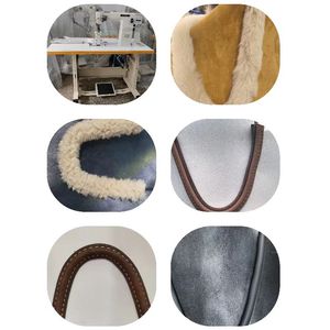 Nouvelle machine à coudre industrielle à double aiguille pour chaussures, haute qualité, très demandée, pour la couture de bandes en peluche - Product Image 4