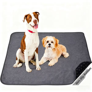 แผ่นรองนอนสัตว์เลี้ยงแบบกันลื่น รุ่นใหม่ ทันสมัย อุ่นสบายในฤดูหนาว ซักได้ ผลิตจากผ้าฟลีซนุ่มฟู สำหรับสุนัขและแมว - Product Image 5