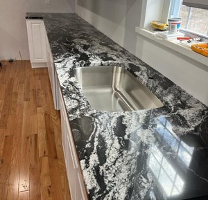 Venta caliente Losas de piso de granito de Ballet Real pulido de Bosque Negro de <span class=keywords><strong>Labrador</strong></span> natural para encimera de panel de pared - Product Image 4