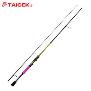TAIGEK 1.65m 1.8m 2.1m 2.4m carbone PU Grip filature coulée puissance moyenne leurre <span class=keywords><strong>10</strong></span>-<span class=keywords><strong>30g</strong></span> leurre <span class=keywords><strong>canne</strong></span> à pêche - Product Image 6
