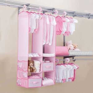 24 ensembles de sacs de rangement modernes non tissés pour armoire de chambre d'enfant et boîtes de rangement pour placard de bébé - Product Image 1