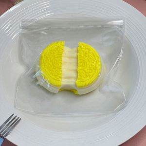 ของเล่นเค้กแซนวิชจำลองเนื้อนุ่มพิเศษสำหรับเด็ก ของเล่นบีบ TPR สำหรับเด็กทุกเพศ เสริมพัฒนาการประสาทสัมผัส บรรเทาความเครียด บรรจุในแพ็ค - Product Image 2