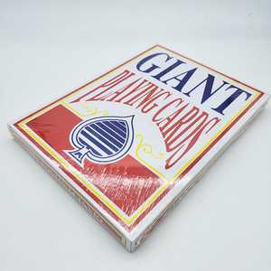 <b>Stage</b> giant playing cards, playing cards, A4 cards, Kingmagic <b>stage</b> magic <b>props</b>, festival interactive talent shows - Product Image 4