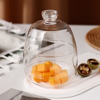 Frascos de Vidrio de Borosilicato de Alta Calidad Sellados con Tapa de Vidrio/Bambú, Diseño Moderno OEM, Uso Industrial, Grado Alimenticio, Frascos de Almacenamiento Personalizables