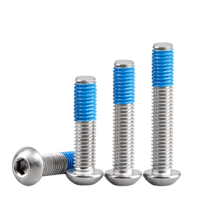 Vis à tête cylindrique hexagonale Torx en nylon, vis à tête cylindrique en nylon, vis auto-serrantes de qualité <span class=keywords><strong>Loctite</strong></span>, vis Nylok bleues - Product Image 5