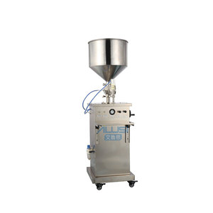 Vertical Cream & High Viscosity Liquid <b>Filling</b> <b>Machine</b>, Pneumatic Quantitative Bottle <b>Filling</b> for Paste Oil Body Wash Ointment - Product Image 1