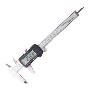 Calibro Digitale con Display LCD <span class=keywords><strong>in</strong></span> Acciaio Inossidabile 0-150mm 0.01mm, Durevole, Conversione mm e <span class=keywords><strong>Pollici</strong></span> - Product Image 3