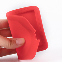 Porte-cartes horizontal en silicone Kejea, souple et pliable, peut contenir deux cartes IC pour carte d'identité, carte de repas étudiant, carte de transport