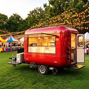Food Truck Manufacturing For Food Shop Mobile Business Truck Mobile Food Shop Food Trailer With Full <b>Kitchen</b> - Product Image 5