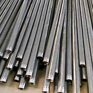 0.2mm 0.5mm 1mm 1.2mm 1.5mm 304 316 fornitura di fabbrica in acciaio inox taglio Laser tubo perforato per silenziatore - Product Image 3