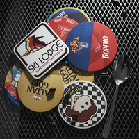 Sous-verres en papier personnalisés avec logo pour les cafés, tapis absorbants pour boissons avec impression haute définition