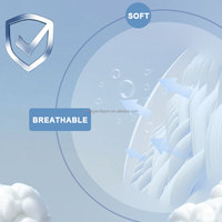 Couches pour adultes jetables imprimées OEM chinoises avec protection anti-fuite 3D, surface sèche et absorption pour les patients souffrant d'incontinence