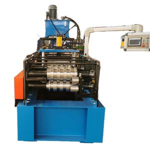 Machine de formage de rouleau de panneau de mur de revêtement latéral de panneau de Soffit de façade de plafond de <span class=keywords><strong>Joint</strong></span> caché décoratif en Aluminium de ppi - Product Image 1