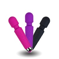LOVE.Tracy's Dog Wand Vibrator-Set, Paar-Erotikspielzeug mit 3 Aufsätzen für Klitoris, G-Punkt, Eichel, Klitorisstimulator.