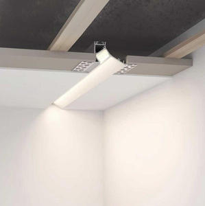 SDW802 Cove Lighting Profile <span class=keywords><strong>a</strong></span> <span class=keywords><strong>volta</strong></span> estrusione incassato montato Led canale per <span class=keywords><strong>cartongesso</strong></span> soffitti Gap 95x38mm - Product Image 4