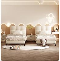 Meubles de chambre d'hôtel à thème d'enfants de haute qualité Offre Spéciale nordique lit double king size kd ensemble de lit base de lit