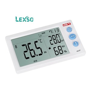 Thermomètre et hygromètre numérique à grand écran Uni-t A12t - Utilisation domestique, chambre de bébé, thermomètre électronique Lexso - Product Image 3