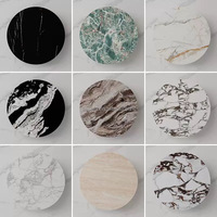 Encimera Ovalada de Piedra Sinterizada Calacatta Luxe de 80*260cm para Cocina y Comedor Modernos, con Azulejos Cerámicos, Productor de Foshan