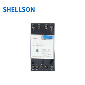 مرحل كهرومغناطيسي عالي الكفاءة 2Z 3Z مصغر 5A/10A W/12.8VA مع زر اختبار ضوء LED واقي من الإيبوكسي - Product Image 6