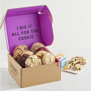 Cajas <span class=keywords><strong>de</strong></span> Papel para Donuts con Impresión Personalizada <span class=keywords><strong>al</strong></span> por <span class=keywords><strong>Mayor</strong></span>, Resistentes <span class=keywords><strong>al</strong></span> Agua, con Relieve <span class=keywords><strong>de</strong></span> Alta Gama, Embalaje <span class=keywords><strong>de</strong></span> Grado Alimenticio para Panadería, para Donuts y Pastelería - Product Image 4