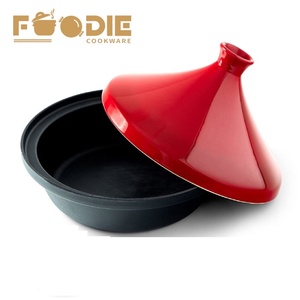 Vente Flash Usine : Ensembles de cuisine <span class=keywords><strong>en</strong></span> <span class=keywords><strong>fonte</strong></span> marocaine antiadhésifs, écologiques et minimalistes, type tajine - Product Image 4