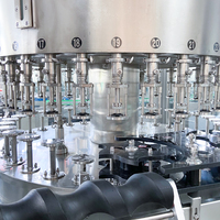 Remplisseuse automatique électrique rotative contrôlée par PLC pour bouteilles en verre de 200 ml avec certification CE pour les boissons moussantes